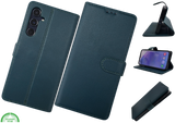 Hoesje voor Samsung Galaxy S26 Boek Case Leer donkergroen