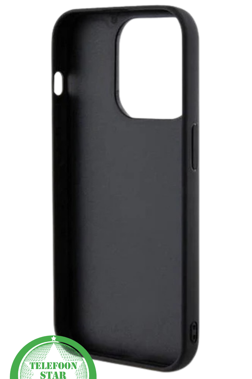 Zwart Elegant Hoesje met Goud Detail iPhone 15 Pro Max