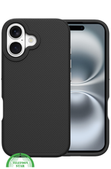 Hoesje voor iPhone 17 &ndash; Zwarte Anti-Slip Bescherming en Sterk, flexibel en schokabsorberend silicone, Slank en licht ontwerp | Telefoonstar
