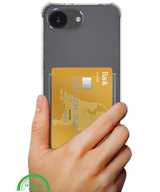 Hoesje voor iPhone 16E TPU Backcase Praktisch, Slank &amp; Schokbestendig
