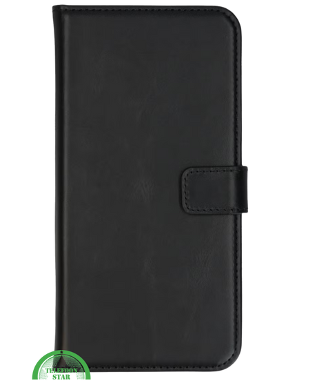 Bookcase Hoesje voor iPhone 14 Plus Lederen &ndash; Elegant, Veilig &amp; Praktisch