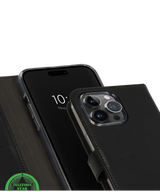 Bookcase Hoesje voor iPhone 13 Pro Max Zwart Elegant, Praktisch &amp; Bescherming