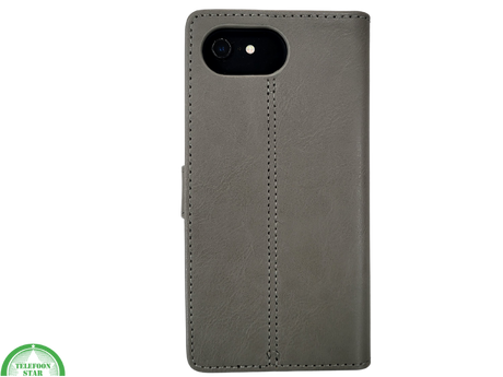 Boek case Grijs cover iPhone 16E 2025
