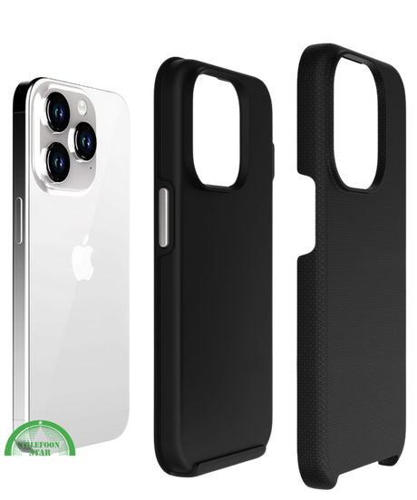 Hoesje voor iPhone 12 Pro Zwart Anti-Slip, Sterk, Gripvast &amp; Slank Design