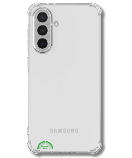Hoesje voor Samsung A56 Antishock Case Hoogwaardige bescherming Transparant