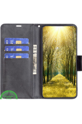 Wallet Bookcase voor Samsung S25 Edge – Grijs