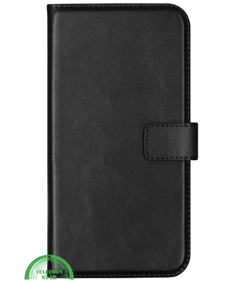 Bookcase Hoesje voor iPhone 11 Zwart Functioneel, Elegant &amp; Volledige Bescherming