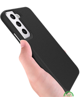 Zwart Hoesje voor Samsung S24 FE Grip Armor – Sterk, Gripvast & Slank Design