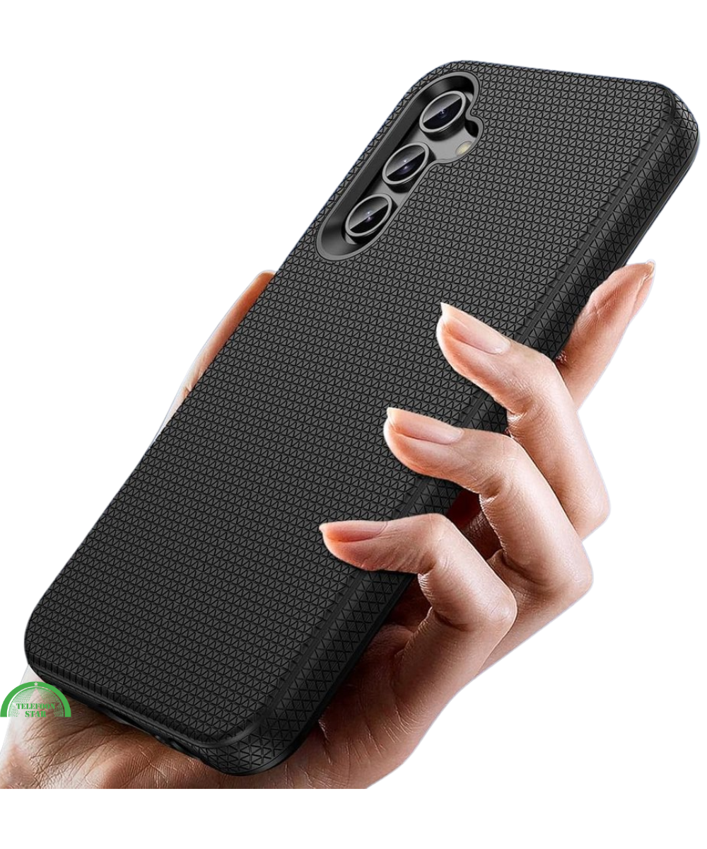 Hoesje voor Samsung A57 Zwart Anti-Slip Grip Sterk & Schokbestendig