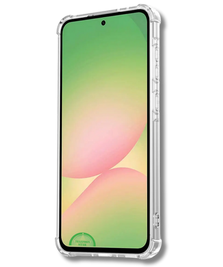 Hoesje voor Samsung A56 Antishock Case Hoogwaardige bescherming Transparant
