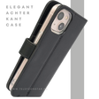 Zwart Bookcase Hoesje iPhone 13 / 14 &ndash; Met Bandje en Standaardfunctie | &euro;14,95