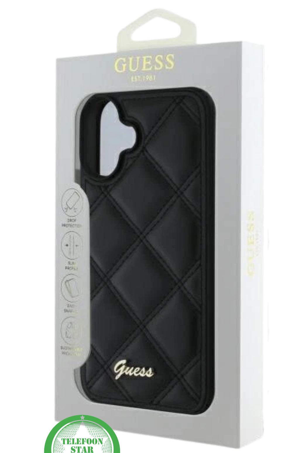 Hoesje voor iPhone 16 Hoesje voor iPhone 16 &ndash; Luxe Bescherming met Tijdloze Elegantie