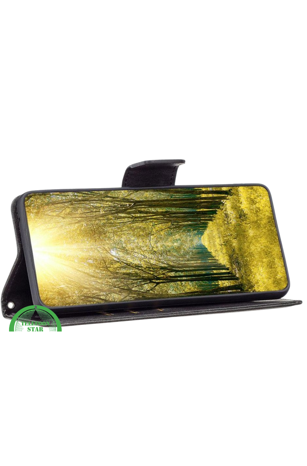 Wallet Bookcase voor Samsung S25 Edge – Grijs
