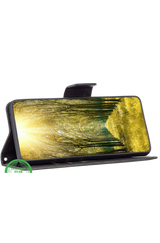 Wallet Bookcase voor Samsung S25 Edge – Grijs
