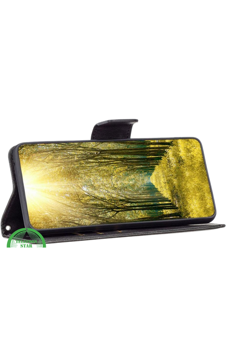 Wallet Bookcase voor Samsung S25 Edge – Grijs