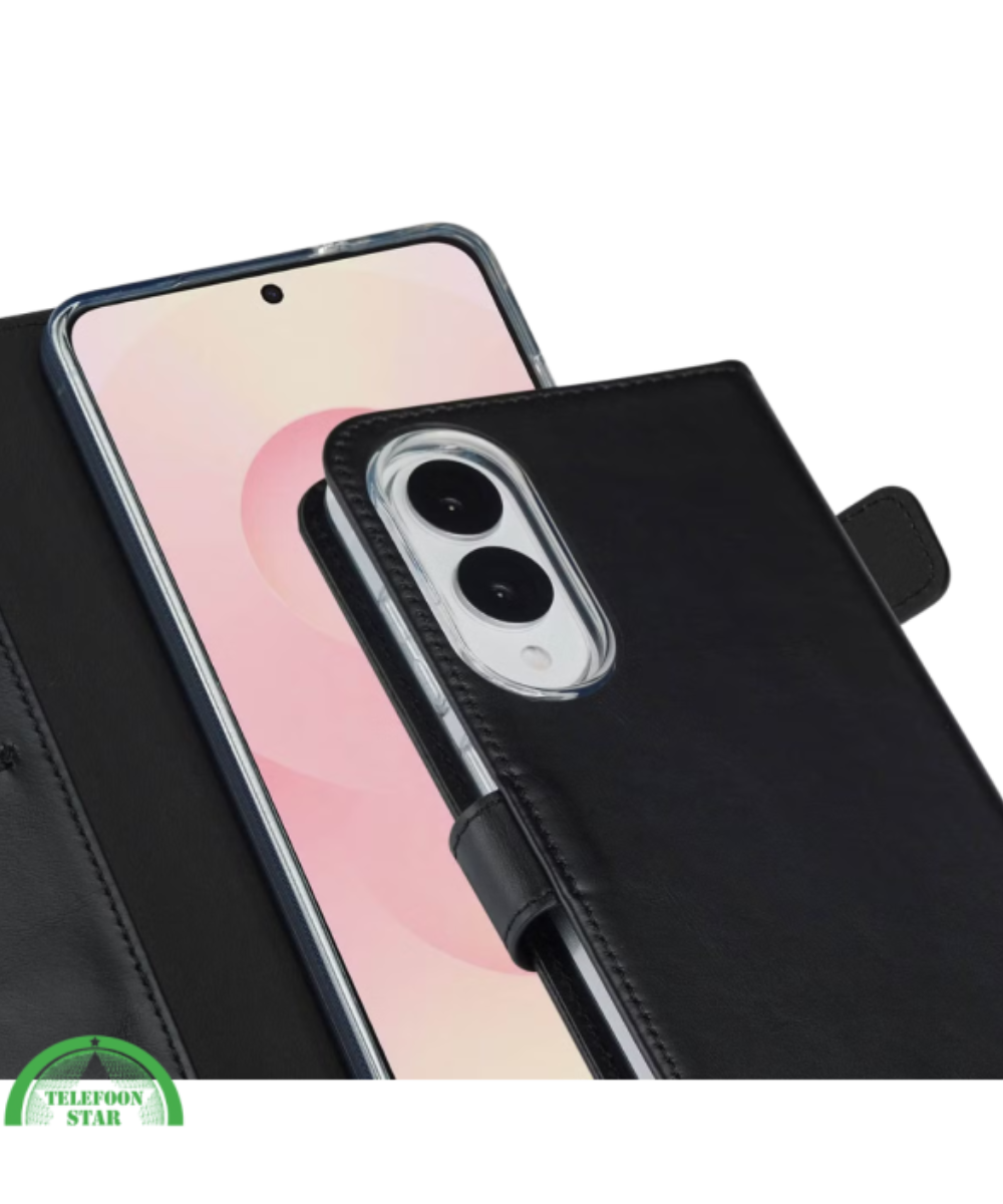 Bookcase Hoes voor iPhone 16 - Stijlvol &amp; Praktisch Beschermt camera, scherm en hoeken