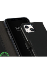 Bookcase Hoesje voor iPhone 14 Plus Lederen &ndash; Elegant, Veilig &amp; Praktisch
