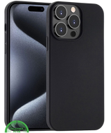 Zwart Hoesje voor iPhone 14 Pro Max Silicone, Slank, Elegant & Krasbestendig