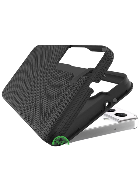 Zwart Anti-Slip Hoesje voor Samsung S25 – Sterk, Gripvast & Slank Design