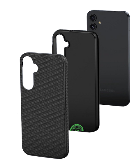 Hoesje voor Samsung A56 Zwart Anti-Slip, Grip, Sterk & Schokbestendig