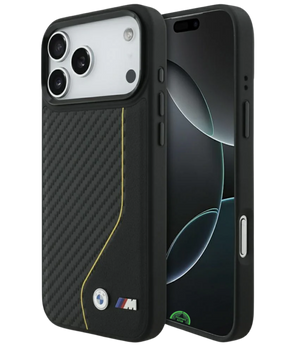 Hoesje voor iPhone 17 Pro Zwart Carbon Shield Sport Case