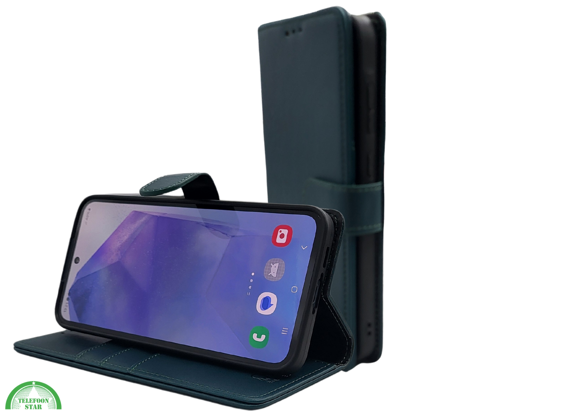 Hoesje voor Samsung Galaxy S26 Boek Case Leer donkergroen