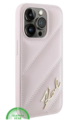 iPhone 16 Pro Luxe Leren Hoesje &ndash; Roze | Elegant, Stevig en Stijlvol Design