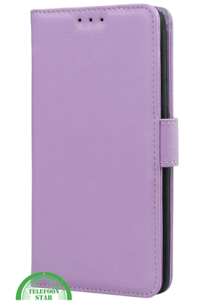 Wallet Bookcase voor Samsung S25 Edge – Paars