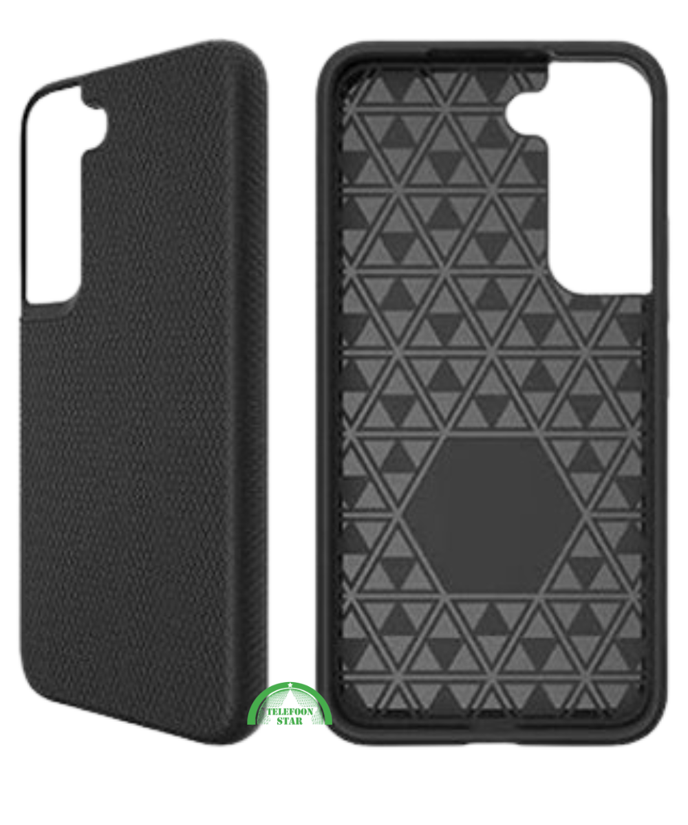 Zwart Anti-Slip Hoesje voor Samsung S23 – Sterk, Gripvast & Slank Design