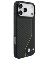 Hoesje voor iPhone 17 Pro Max Zwart Carbon Shield Sport Case