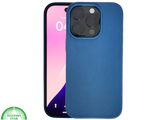 iPhone 16 Pro Donkerblauw Hoesje &ndash; Mat Design met Stevige Achterkant Bescherming