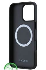 Hoesje voor iPhone 16 Pro Max Zwart &ndash; Luxe Bescherming met Stijlvolle Textuur