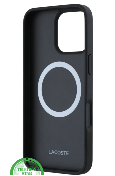 Hoesje voor iPhone 16 Pro Max Zwart &ndash; Luxe Bescherming met Stijlvolle Textuur
