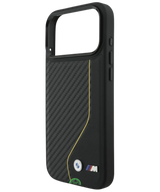 Hoesje voor iPhone 18 Pro Zwart Carbon Shield Sport Case