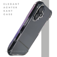 hoesje doorzichtig zwarte randen silicone draadloos oplaad voor iPhone 16 Plus