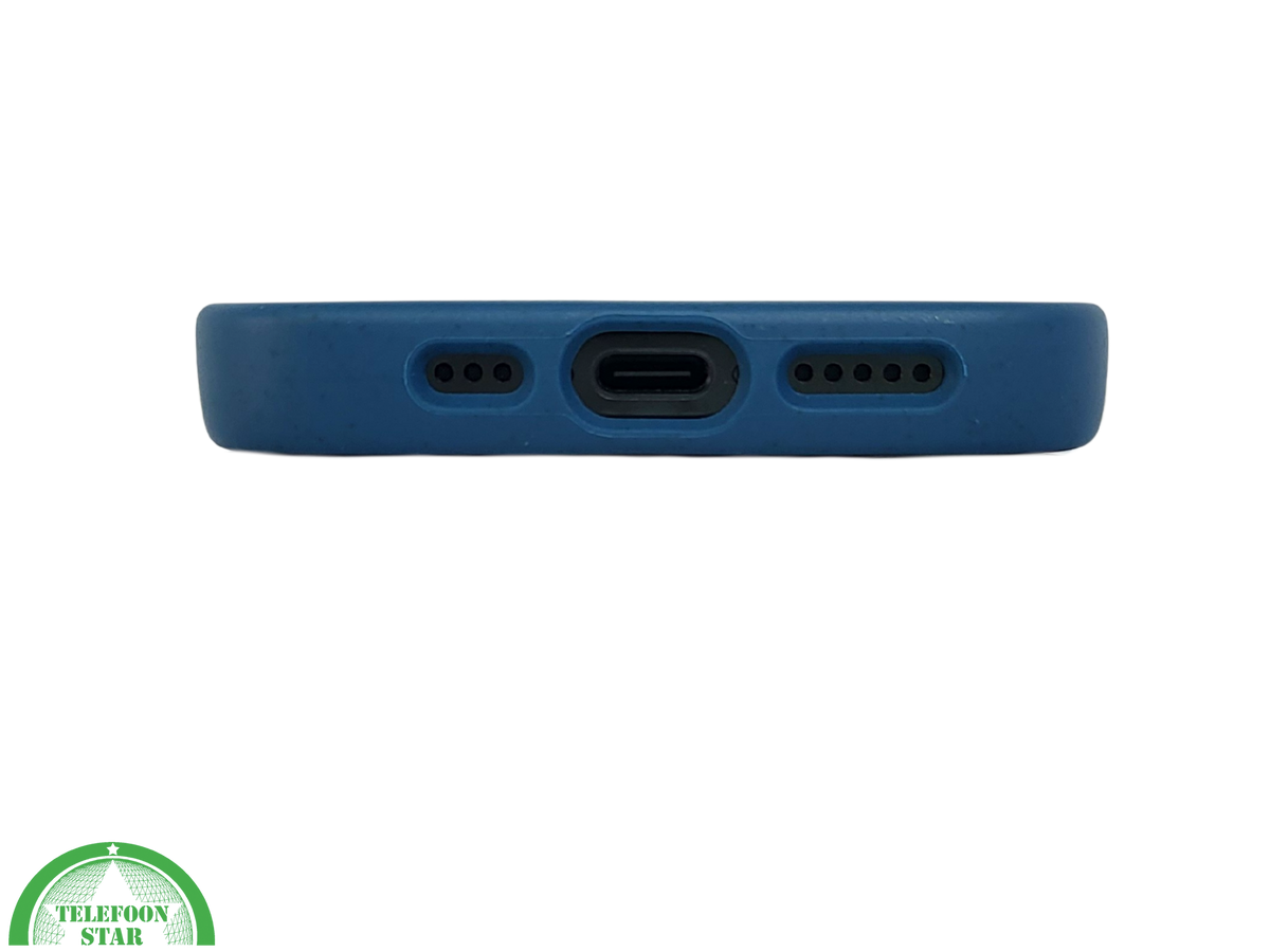 iPhone 16 Pro Donkerblauw Hoesje &ndash; Mat Design met Stevige Achterkant Bescherming