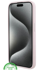 iPhone 16 Pro Luxe Leren Hoesje &ndash; Roze | Elegant, Stevig en Stijlvol Design