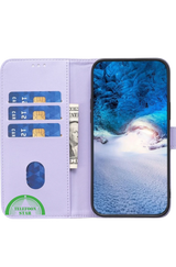 Wallet Bookcase voor Samsung S25 Edge – Paars
