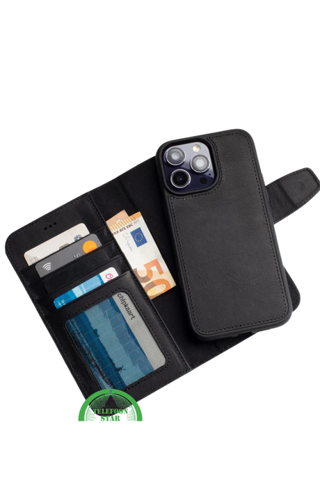 Bookcase Hoesje voor iPhone 14 Pro Max &ndash; stijl &amp; bescherming
