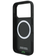 Hoesje voor iPhone 17 Pro Zwart Carbon Shield Sport Case