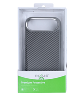 hoesje iPhone 17 Air Zwart Carbon Shield Grip Case
