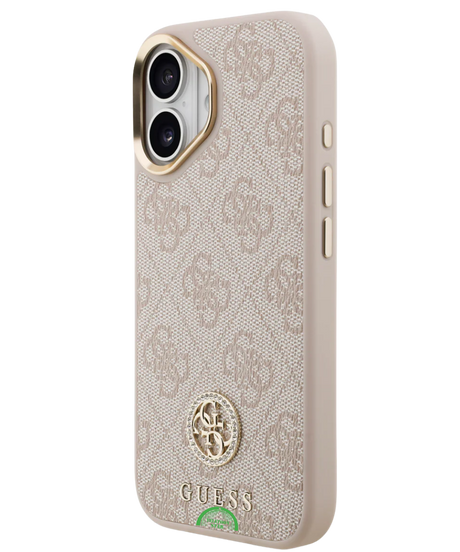 Hoesje iPhone 17 Beige Stijlvol praktisch en ideaal voor onderweg Sterke Slank