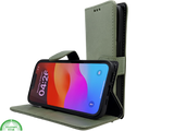 Boek case Groen cover iPhone 16E 2025 leer up