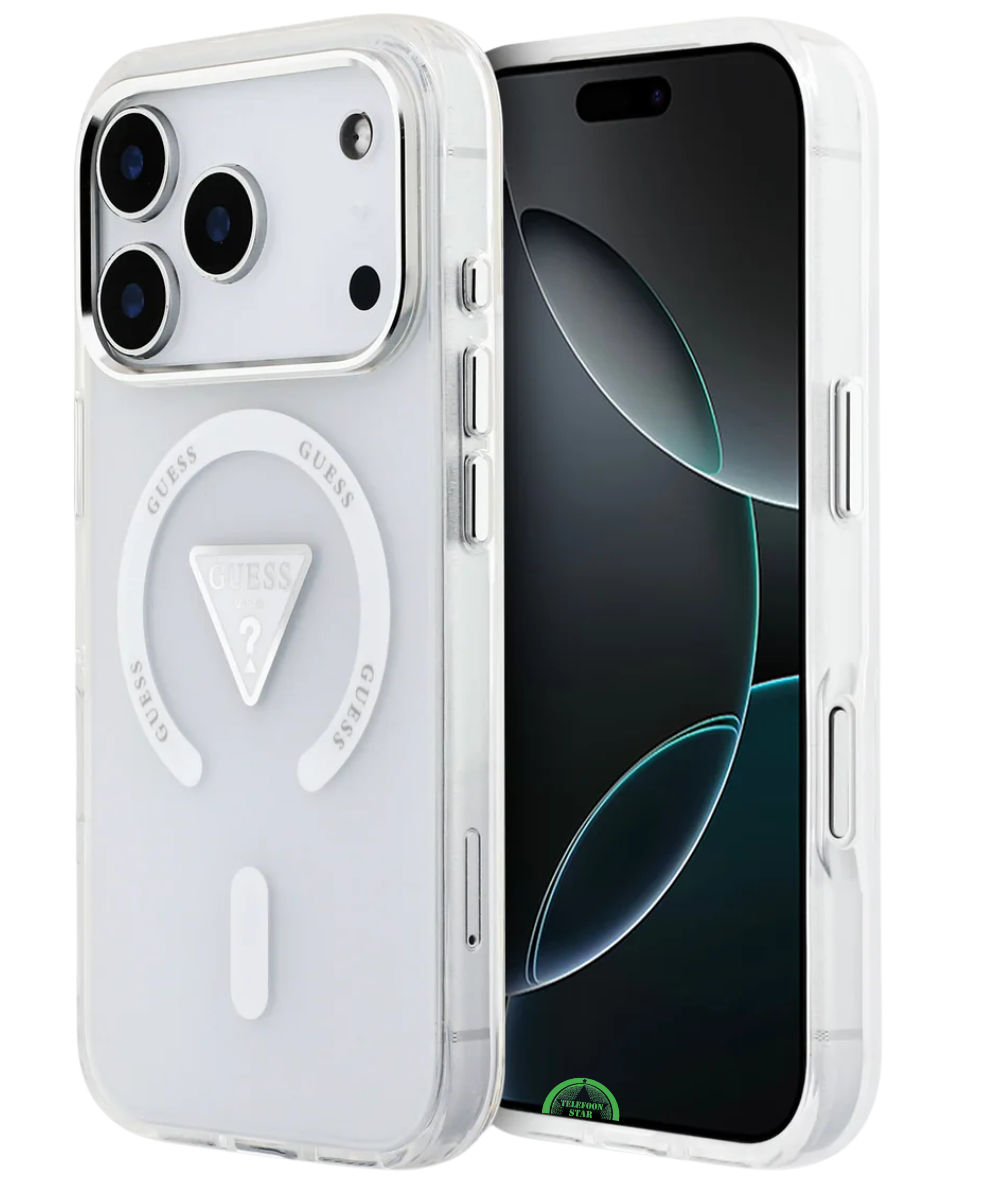 Hoesje voor iPhone 17 Pro met MagSafe-ringlook en Camera-bescherming