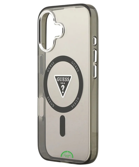 hoesje iPhone 17 Smoke Gray met Magneet-Ring, Camera Strak