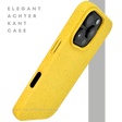 iPhone 16 Pro Geel Eco Hoesje &ndash; Biologisch Afbreekbare Matte Bescherming