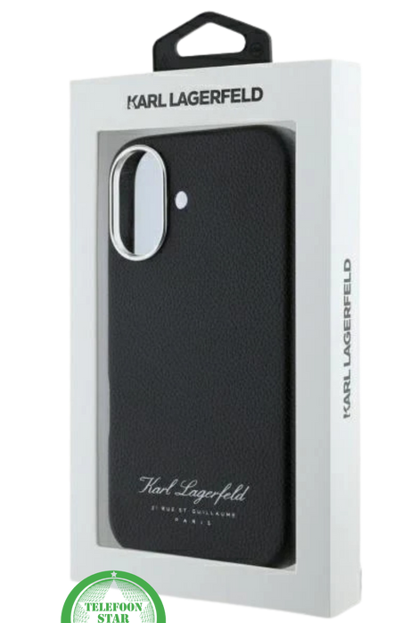 Luxe Leren Hoesje voor iPhone 16 &ndash; Elegant, Slank en Beschermend