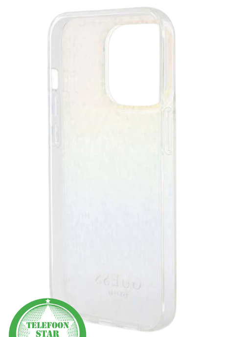 iPhone 15 Pro Max Shine Hoesje &ndash; Stijlvol Diamantpatroon met Glans