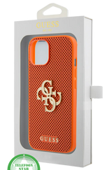 iPhone 13 Hoesje Met Ventilatie &amp; Goud Accent