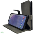 Hoesje voor Samsung Galaxy S26 Boek Case Leer Stijlvolle en Wallet Grijs
